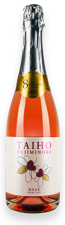 TIAHO Sparkling スパークリングワイン「TAIHO」（ロゼワイン／中辛口）